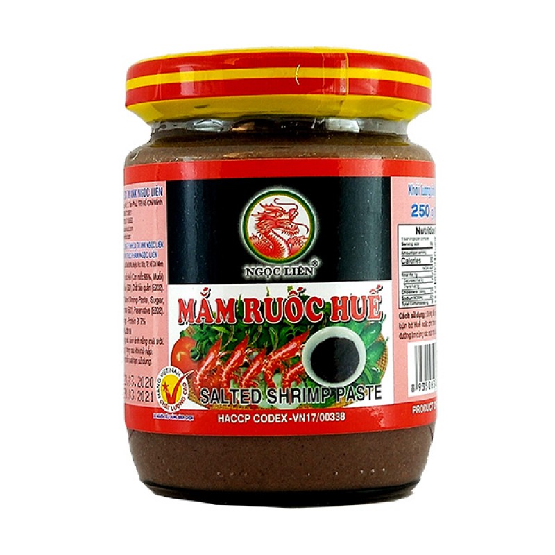 Shrimp Paste, Salted (幼滑虾酱) - Ngoc Lien