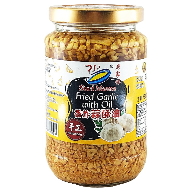Fried Garlic with Oil (香炸蒜酥油) - Suci Mama