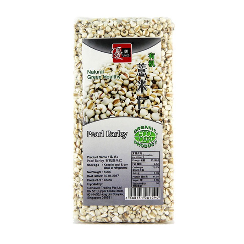 Pearl Barley, Organic - Umed