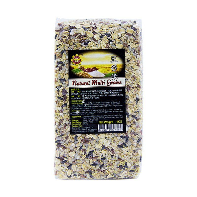Grains, Natural Multi - Bee's Brand
