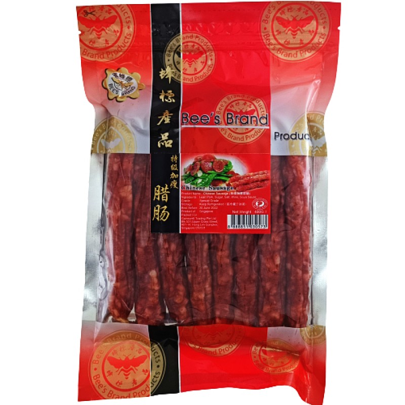 Chinese Sausage 特级加瘦腊肠 - Bee's Brand