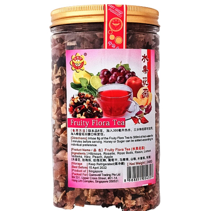 Fruity Flora Tea (水果花茶) - Bee's Brand