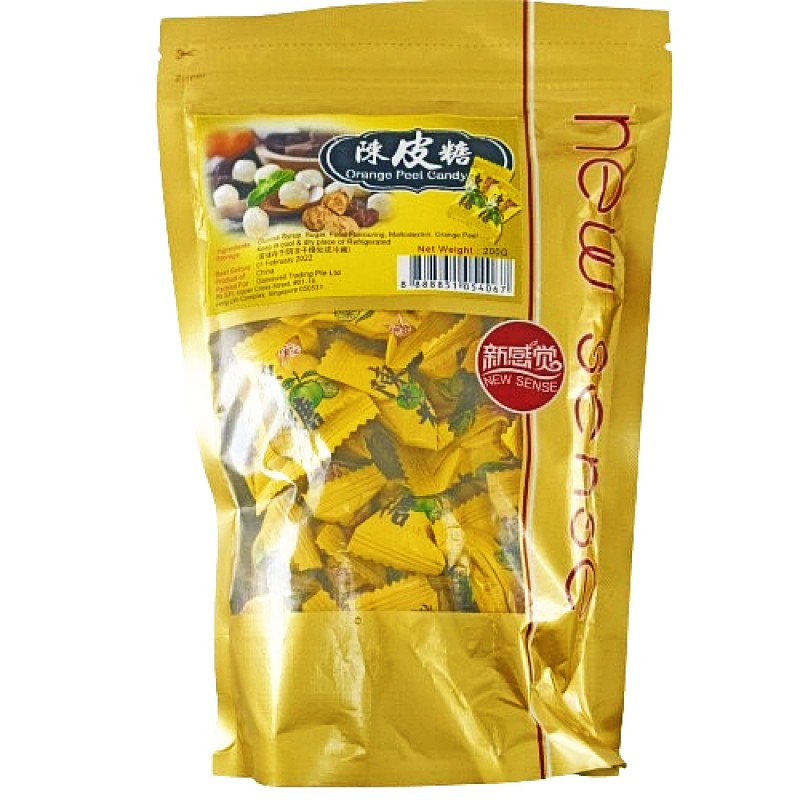 Orange Peel Candy - Bee's Brand