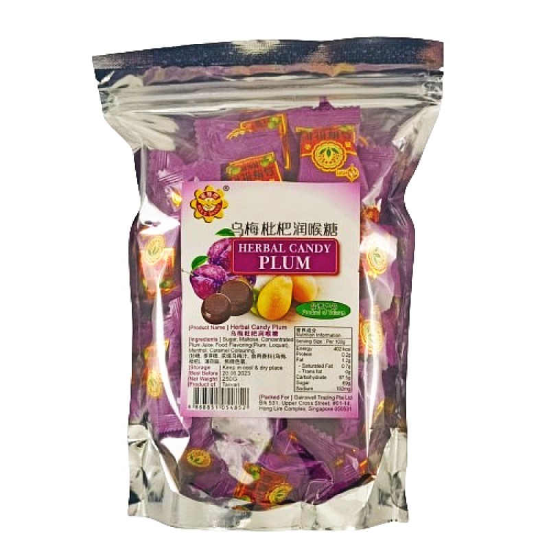 Herbal Candy Plum - Bee's Brand
