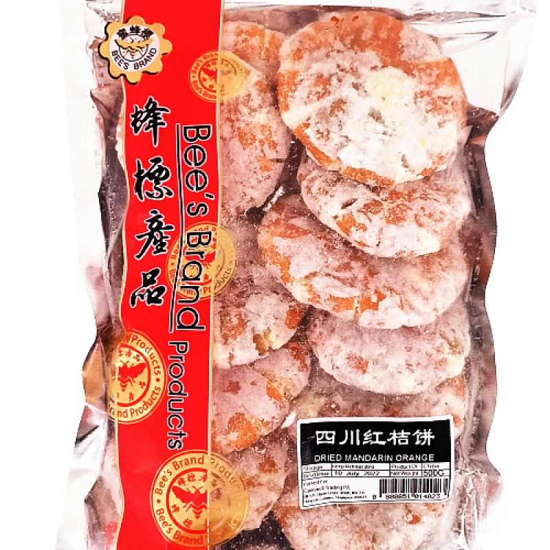 Dried Mandarin Orange (四川红吉饼) - Bee's Brand