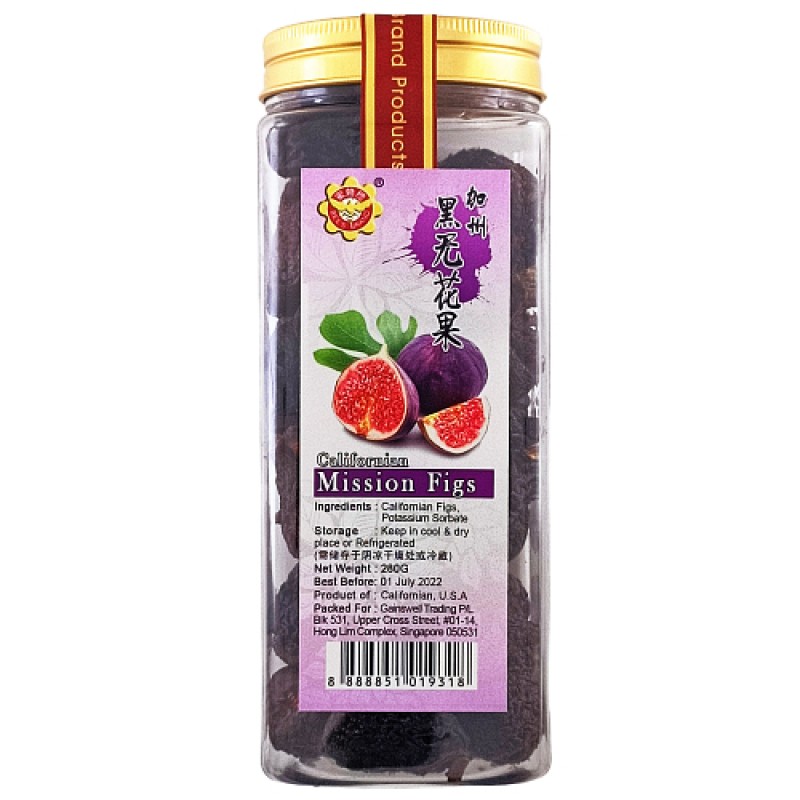 California Mission Figs (加州黑无花果) - Bee's Brand