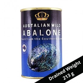 Crown Brand Brined Premium Australian WIld Abalone (清汤)特等澳洲野生鲍鱼 (D.W- 213g)